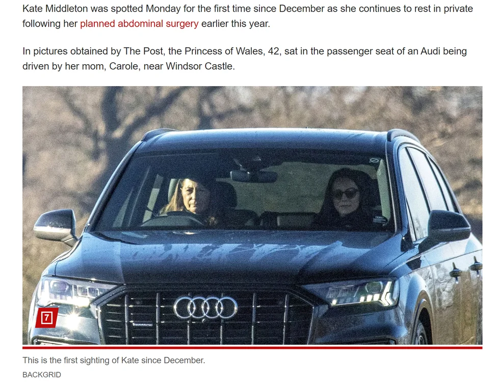 Kate Middleton nu mai apăruse în public de 2 luni