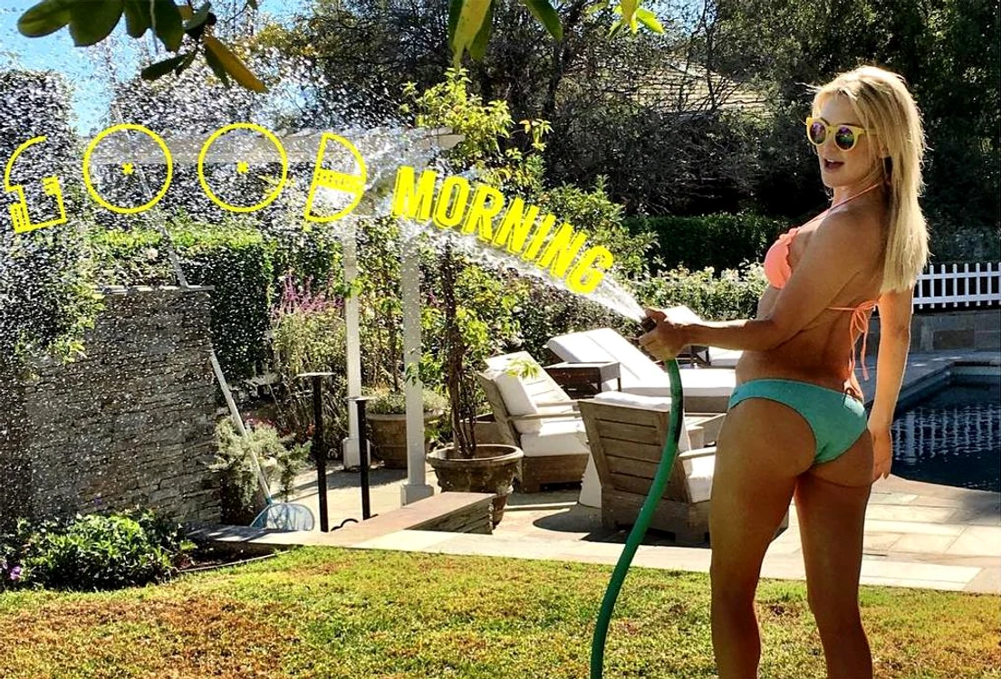 Imaginea publicată de Kate Hudson a atras multe aprecieri