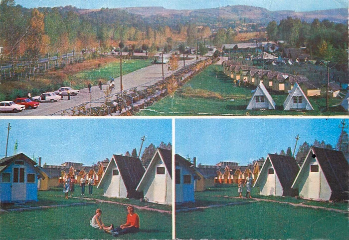 Stațiunea Băile Boghiș în anii '70. Sursă foto: Sălajul Liber