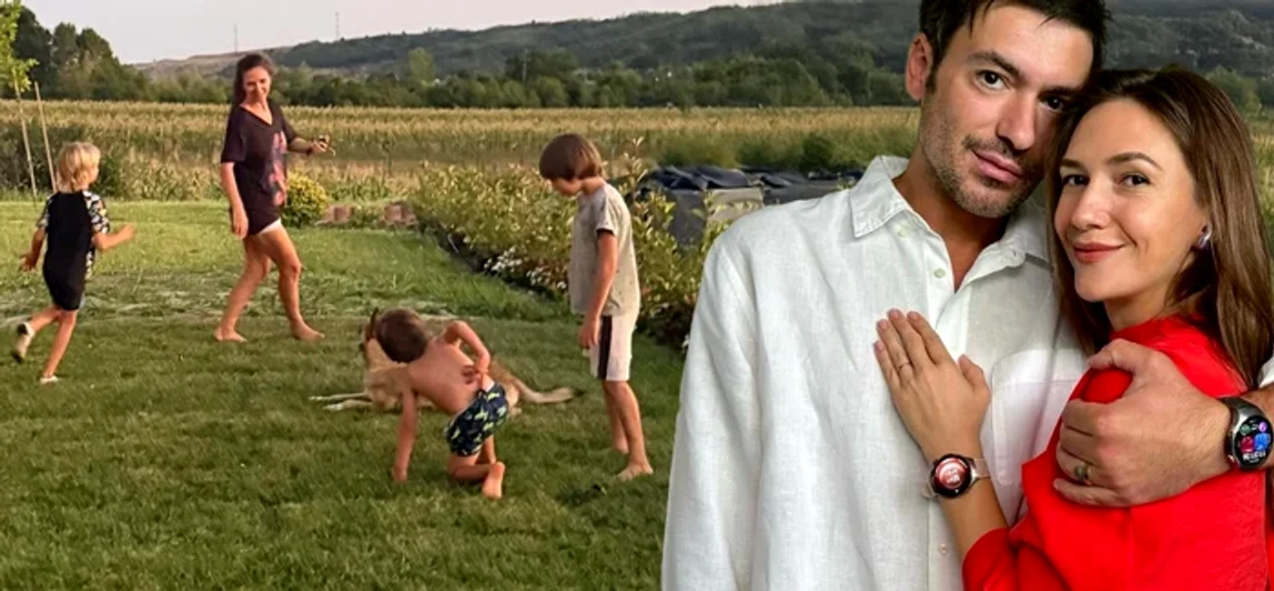 Adela și Radu au o familie numeroasă - Foto: Arhiva Click!