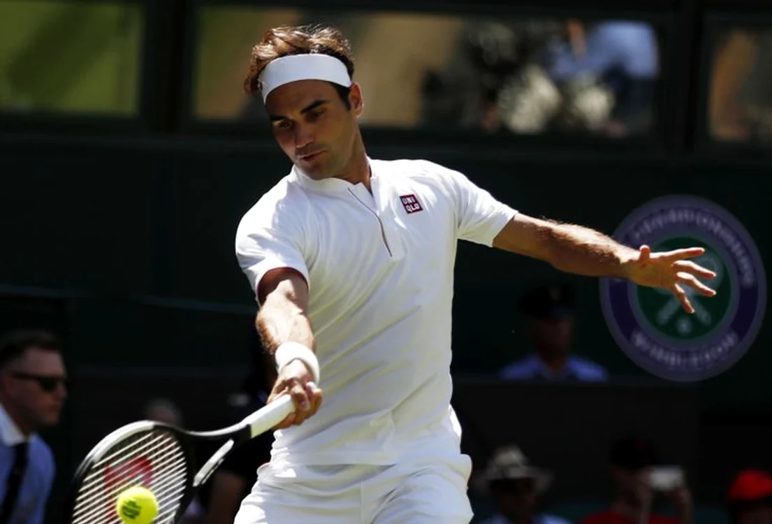 
    Roger Federer a jucat primul meci în echipamentul UniqloFOTO: EPA  