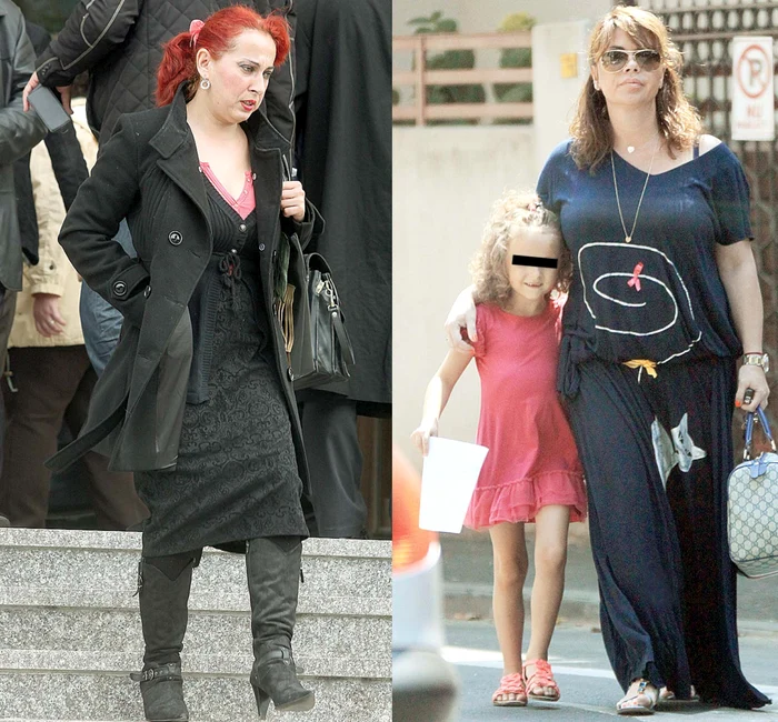 
    Angelica Constantin,  mama naturală a fetiţei. Luminiţa Anghel este cea care  a crescut-o în ultimii cinci  ani pe Măriuca   