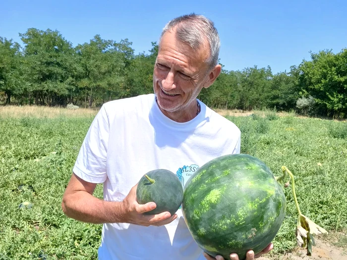 Gică Craioveanu a înlocuit mingea cu pepenii