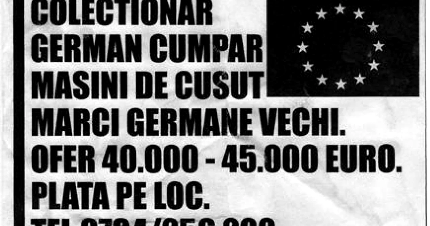 Anunţul postat pe afişe FOTO IPJ Sălaj