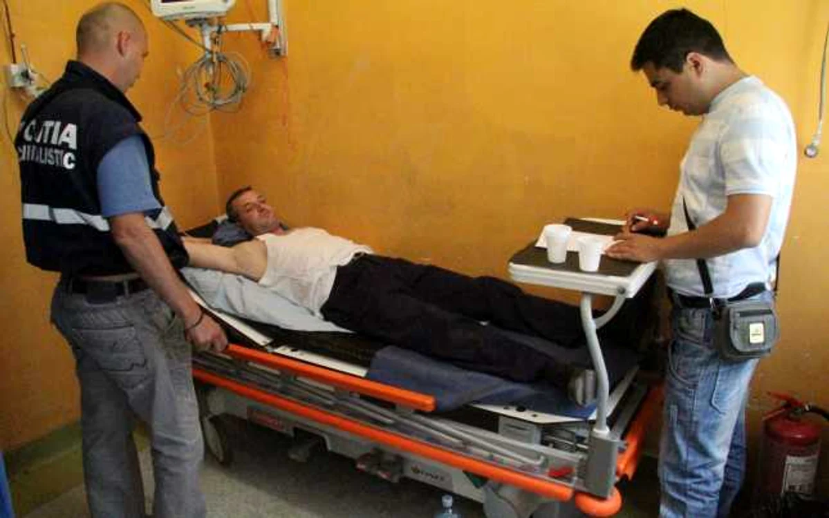 Şeful de post din comuna Mozăceni a ajuns la spital