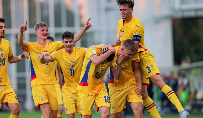 România U19, la 90 de minute distanță de finala EURO 2025 (FOTO: Sporpictures)