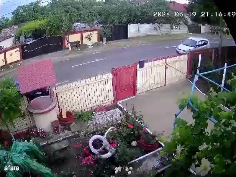 Bubuitura care a produs panică în Buzău, înregistrată de un sistem audio-video de supraveghere VIDEO