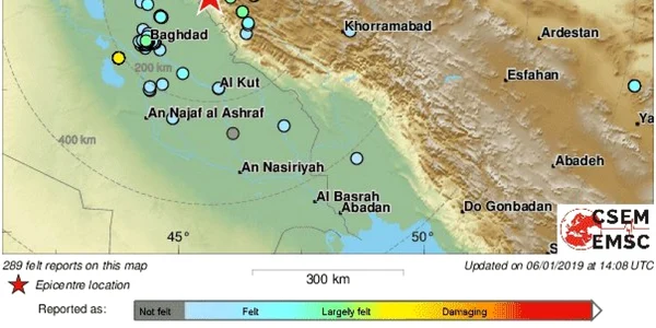 cutremur iran irak