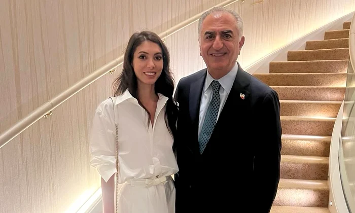 Prințesa Noor Pahlavi, fiica Prințului Reza Pahlavi al Iranului, aflat în exil   FOTO Instagram jpg