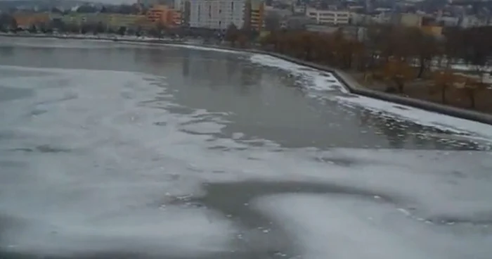 Lacul Ciuperca (captură foto)