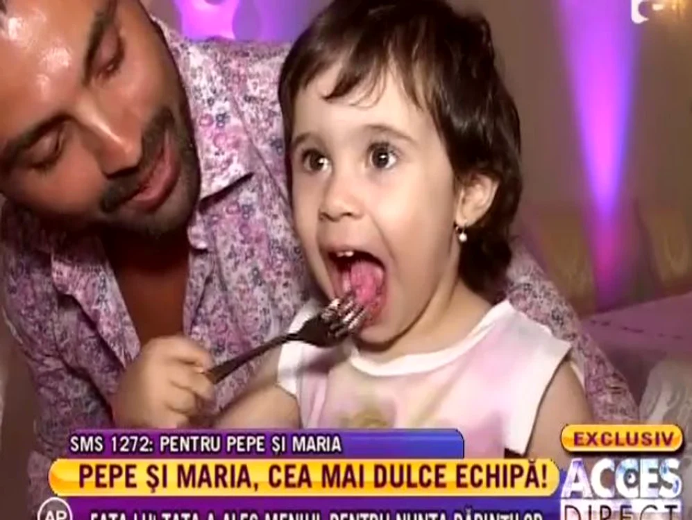 Pepe şi fiica sa (FOTO ACCES DIRECT)
