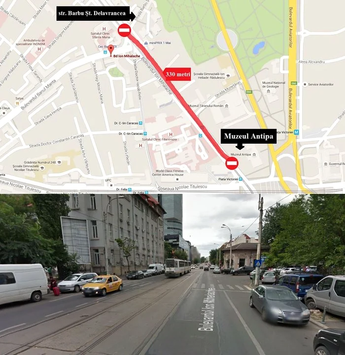 Lucrări pe bd. Ion Mihalache. Iată zona care va fi afectată de șantier în următoarele trei luni