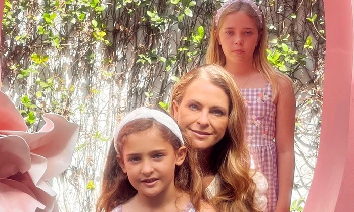 Printesa Madeleine a Suediei si fiicele ei, Printesa Leonore si Printesa Adrienne   Instagram jpg