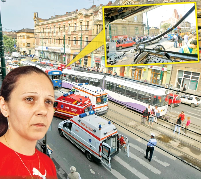 
    Silvia Aioanei  (31 de ani) este  angajată la  RATT din 2008. Accidentul s-a  produs în centrul  Timişoarei în  jurul orei 10.00  