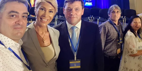 Marian Toniţa împreună cu Raluca Turcan FOTO Facebook/arhiva personală