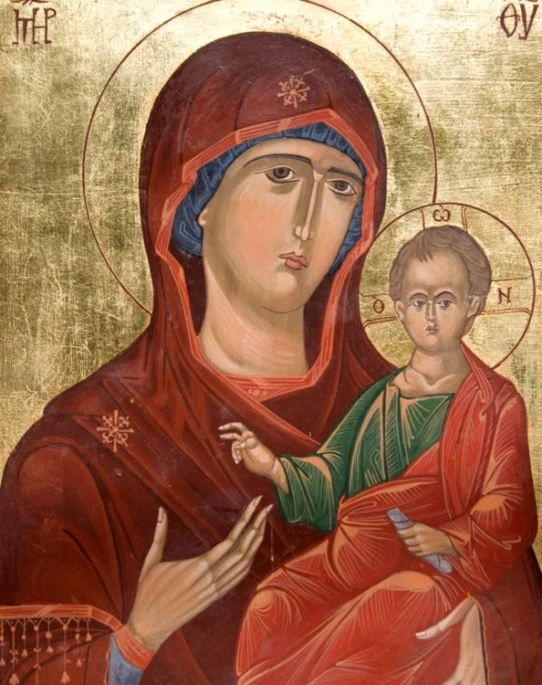 Fecioara Maria cu pruncul (Arhiva Click!)