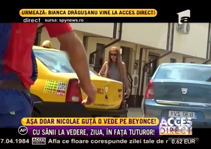Beyonce de România este însărcinată în nouă luni