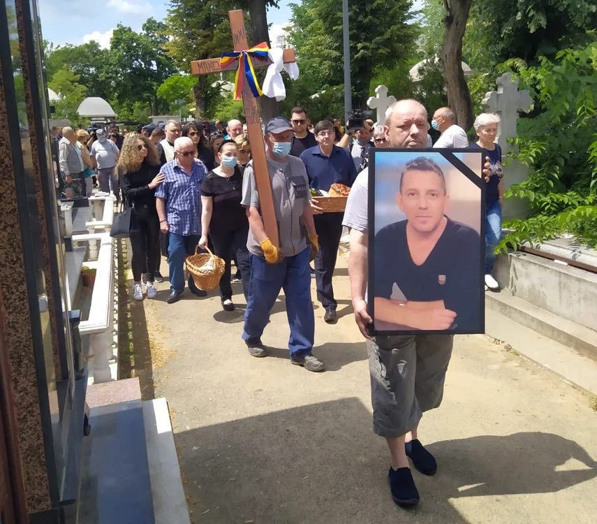 Costin Mărculescu a fost înmormântat în cimitirul Reînvierea, din Bucureștifoto: BLITZ