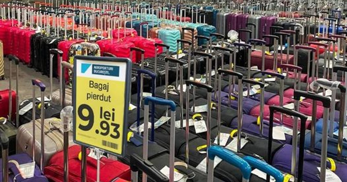 Escrocherie pe Facebook: Bagaje pierdute la 9,93 lei de la Aeroportul Otopeni