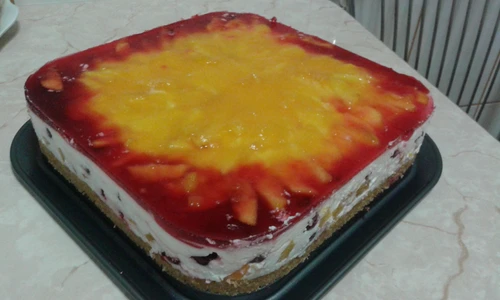 cheesecake cititori piersici si visine jpeg