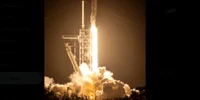 O rachetă Falcon 9 a trimis două sonde către Lună Foto Spacex jpg