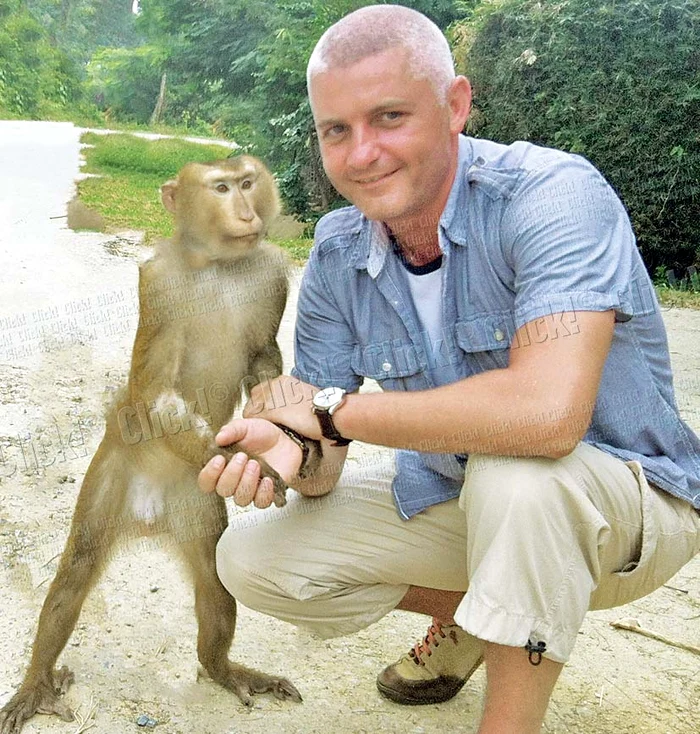 Virgil s-a amuzat copios de situaţie (foto: arhivă personală)