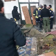 atentat moschee Homs Siria FOTO X/@nexta_tv