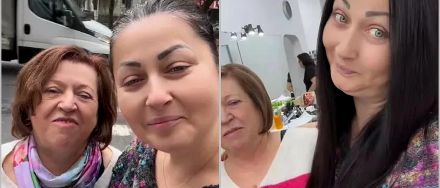 Gabriela Cristea și soacra sa, împreună la salon / foto: social media 