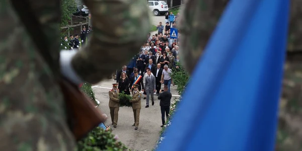Comemorarea masacrului de la Treznea FOTO Sebastian Olaru AGERPRES