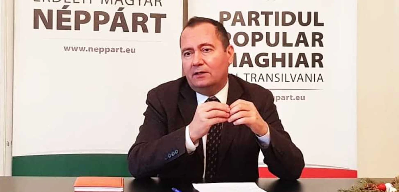 Preşedintele Partidului Popular Maghiar din Transilvania, Szilágyi Zsolt
