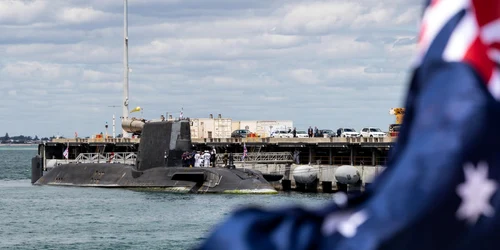 Submarinul HMS Astute la Perth in Australia FOTO EPA-EFE