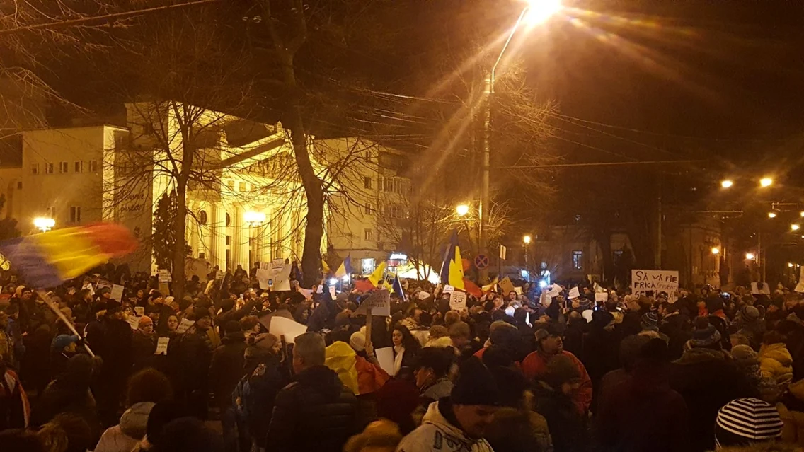 Protest Galati 1 februarie FOTO Andrei Velea
