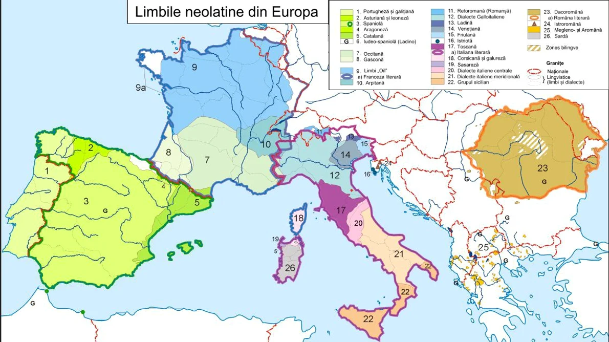 Istoria limbii române: Care este elementul de unitate între limbile romanice jpeg
