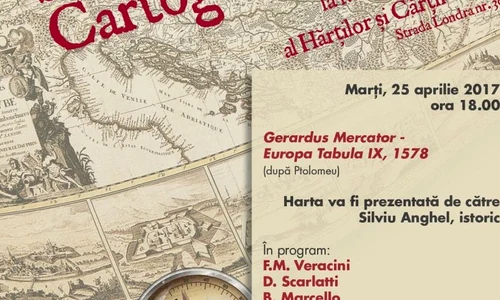 Dacia după Ptolemeu –  harta unui nou concert la Muzeul Național al Hărților și Cărții Vechi jpeg