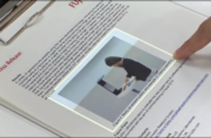 Tehnologia de la Fujitsu poate transforma aproape orice suprafaţă într-un ecran tactil