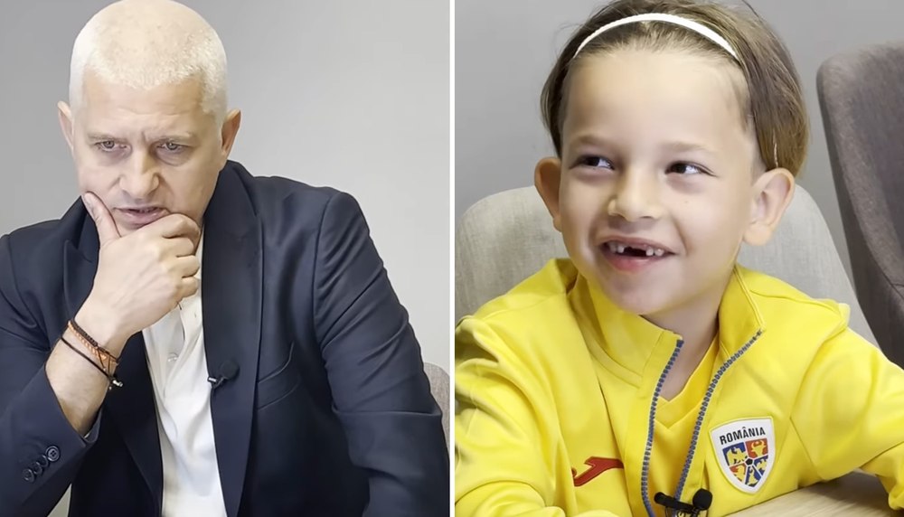 Copiii spun, cu Virgil Ianțu. Reacția unui băiețel când i se spune că România nu participă la Euro2024