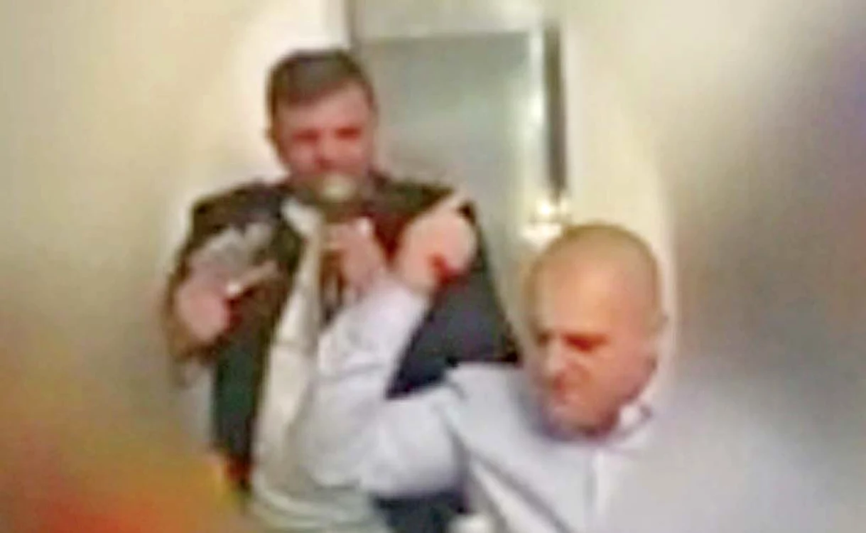 
    Lucian Tărâţă, unul dintre contrabandiştiCaptura: youtube  