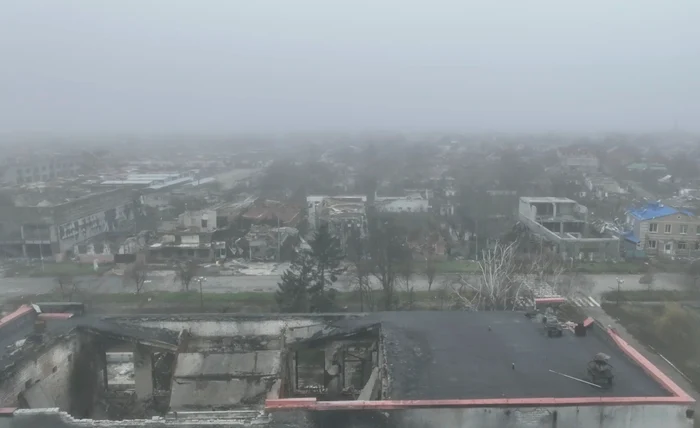 Orașul Pokrovsk FOTO EPA-EFE