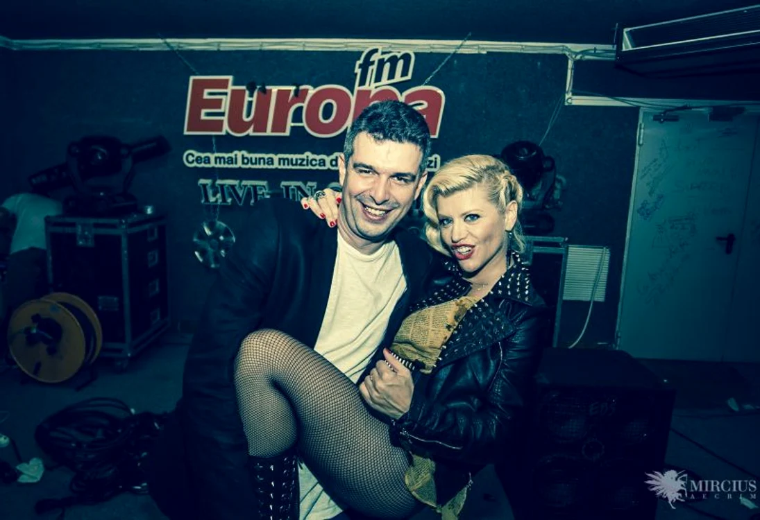 Loredana Groza, în Garajul Europa FM.