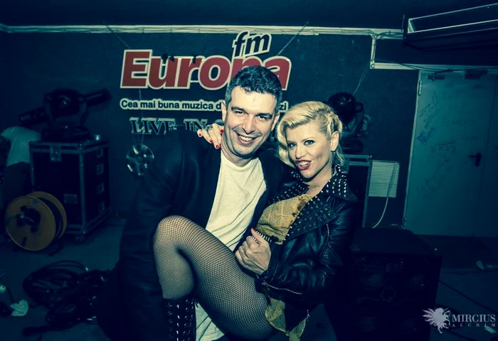 Loredana Groza, în Garajul Europa FM.