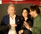 Mădălina Craiu, Ionuț Negoi și Radu Micu la premiera piesei „6 inimi, 3 greșeIi”, produsă de Teatrul Maidan. FOTO: Alin Mihalache