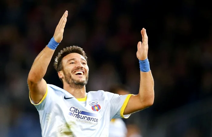 Piovaccari a marcat singurul gol al Stelei în al patrulea amical al iernii FOTO Reuters