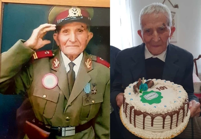 Ioan Magina a împlinit în 10 noiembrie 2023 vârsta de 101 ani FOTO Arhiva personală