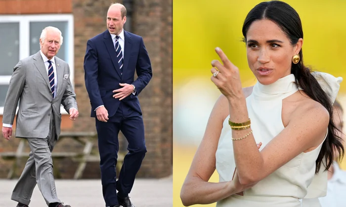 Meghan Markle, Regele Charles și Prințul William  foto   Profimedia jpg
