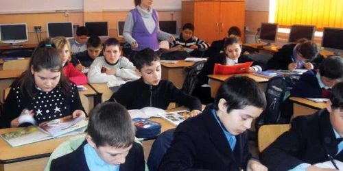 Cătălina Nedelcu a fost una dintre puţinele profesoare  care şi-au ţinut ieri orele  