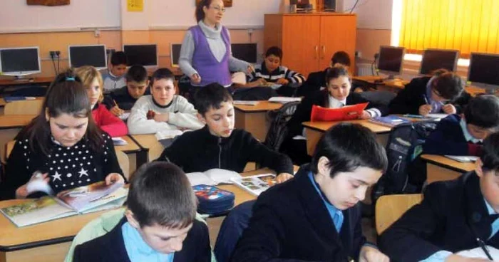 Cătălina Nedelcu a fost una dintre puţinele profesoare care şi-au ţinut ieri orele