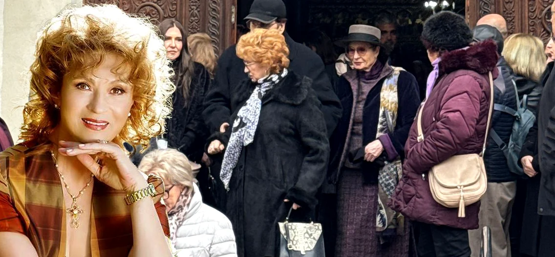 Angela Similea a fost prezentă la funeraliile compozitorul Horia Moculescu 