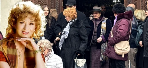Angela Similea a fost prezentă la funeraliile compozitorul Horia Moculescu