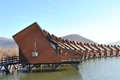 Bungalourile sunt așezate în arc, fiecare având un dormitor la etaj, living generos la parter și baie proprie  jpeg