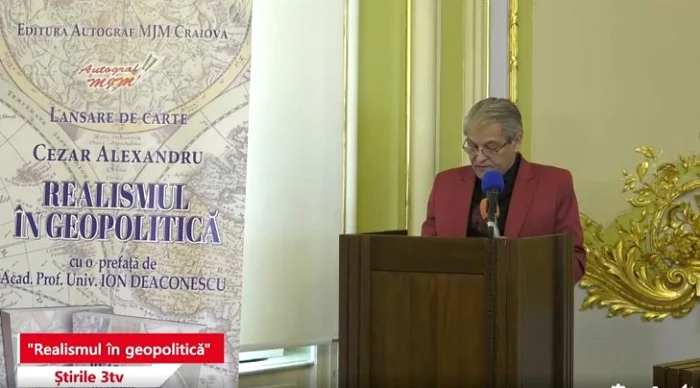 Cezar Alexandru Andrițoiu este pasionat de geopolitică